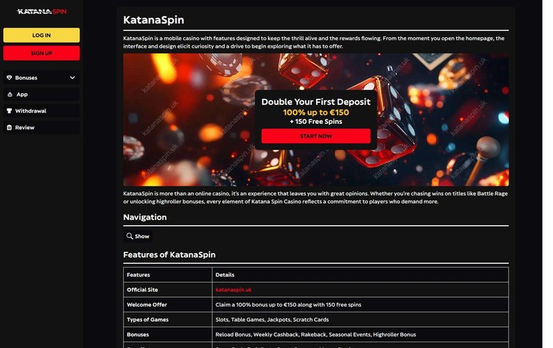 What’s New at KatanaSpin Casino UK?, katanaspin casino login